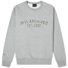 Load image into Gallery viewer, 16% Archived Block Letter Embroidered Sweatshirt
