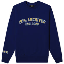 Load image into Gallery viewer, 16% Archived Block Letter Embroidered Sweatshirt
